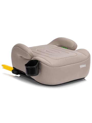Sitzerhöhung mit verlängerbarer Isofix i-size Exklusiv in Natur