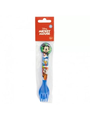 Mickey Mouse Kunststoff-Besteck-Set (Löffel und Gabel)