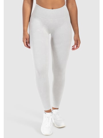 Leggings Yune Seamless Scrunch in Acid Grau