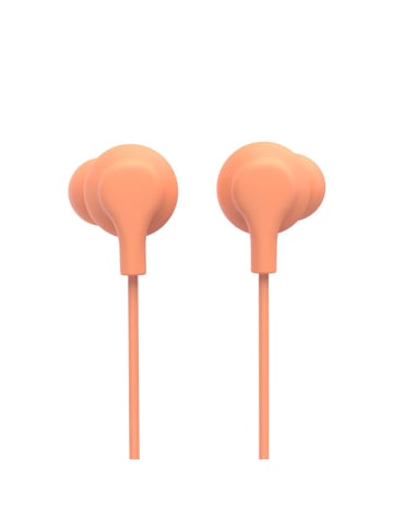 Kopfhörer Curly, In-Ear USB-C Mikrofon, Orange