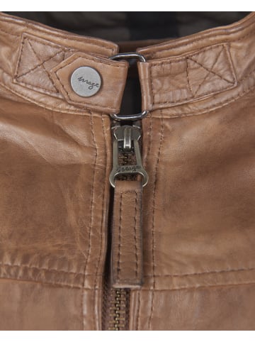 Lederjacke Jack in hazelbrown