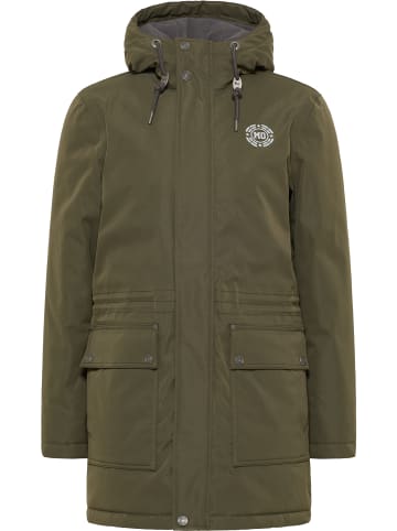 Herren Winterparka in Dunkeloliv