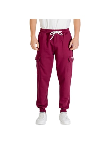 Bordeaux Baumwolle Jogginghose