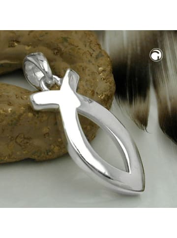 Anhänger 17x7mm Silber 925 in silber