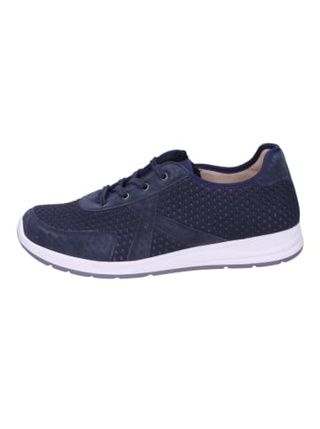 Sportlicher Schnürschuh in blau