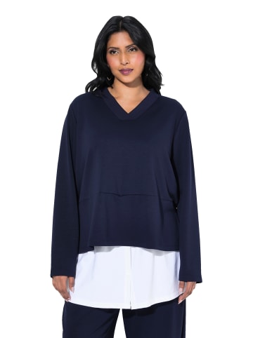 Sweatshirt in marine