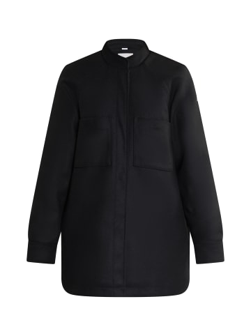 Damen Übergangsjacke Aus Wollgemisch in Schwarz