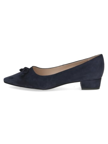 Flache Pumps in Blau