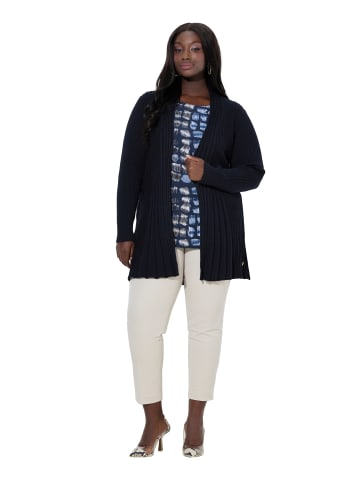 Strickjacke in dunkles marine