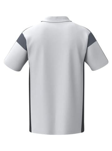 Unisex Erwachsene, Erwachsene Poloshirt function in weiss/schwarz
