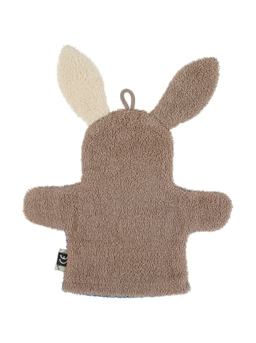 Waschhandschuh ESEL Emmilius in mittelblau