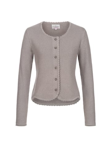 Strickjacke Langarm Yvonne in Silber