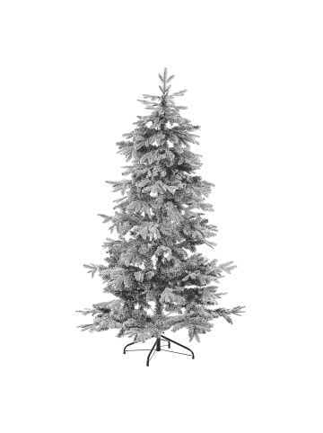 2-tlg Weihnachtsbaum TOMICHI in Weiß/Schwarz/Grün