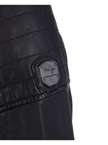 Lederjacke Rocha in schwarz