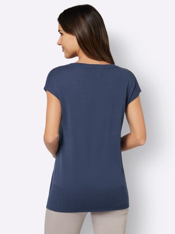 Pullunder in jeansblau