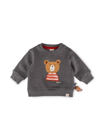 Sweatshirt Winterbär in grau