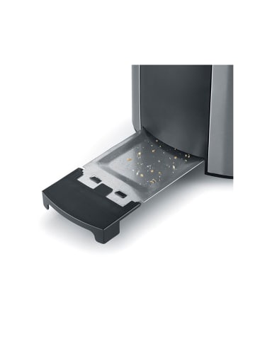 AT 2589 Automatik-Toaster in Silber