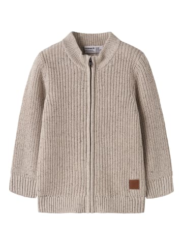 Strickjacke in Peyote Melange1