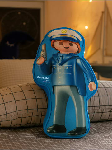 Playmobil Kissen - City Action Polizei  26 x 39 x 10 cm in Mehrfarbig