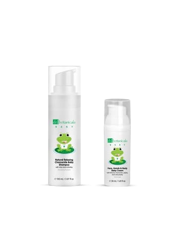 Dr.Botanicals Baby Collection Bubble Bath and Cream