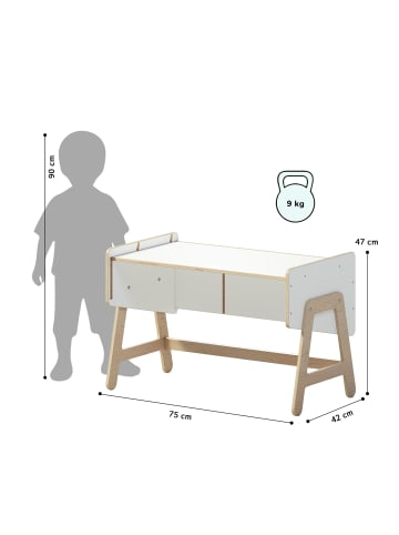 Spielzeugregal "LILU" in Mehrfarbig
