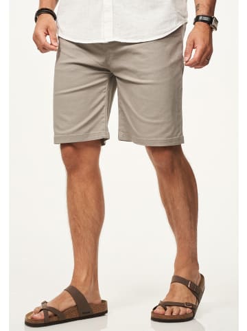 Chinoshorts - mit Stretchanteil Basic Kurze Hose für Herren in Taupe