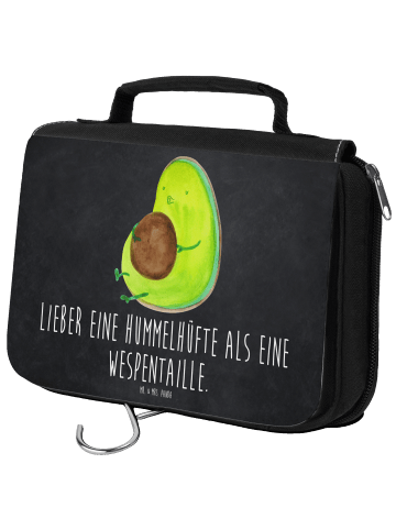 Kulturbeutel Avocado Pfeifen mit Spruch in Kreidetafel