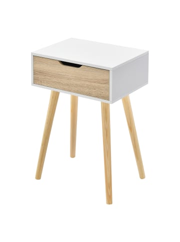 Beistelltisch Östersund in Beige (H)60cm (B)40cm (T)29.5cm