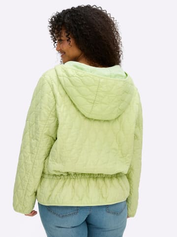 Kapuzenjacke in pistazie