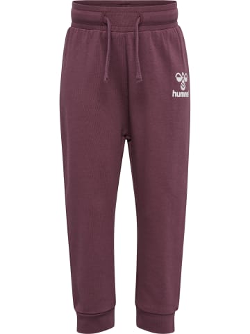 Verstellbare Taille Hose Hmlelvina Mädchen in PLUM WINE