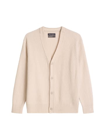 Strickjacke regular in Linen Beige