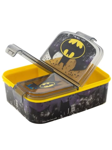 Brotdose | 3 getrennte Fächer | Batman | Lunch to Go | Vesper Dose