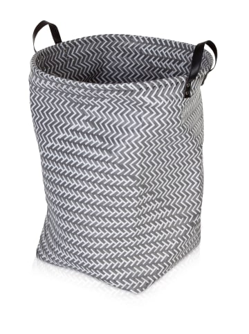 Wäschekorb Weave in grey