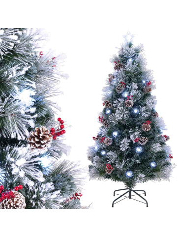 180cm Weihnachtsbaum Künstlich mit Beleuchtung in Grün