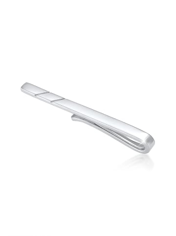 Krawattennadel 925 Sterling Silber Geo in Silber