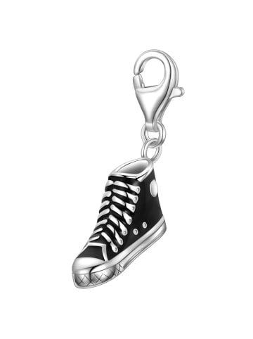 Charm Sneaker aus Sterling Silber in silber