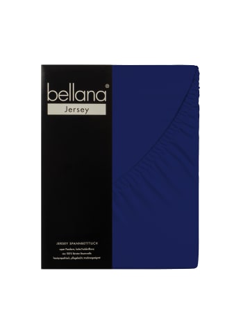 Bellana Jersey Spannbetttuch in marine