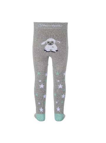 Krabbelstrumpfhose Stanley in silber mel.