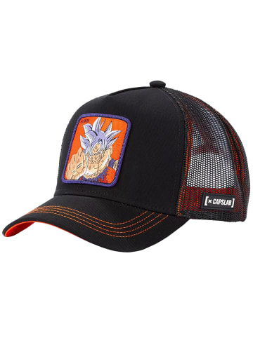 Capslab Dragon Ball Super Goku Trucker Cap in Schwarz