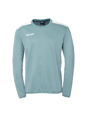 Langarmshirt Emotion 27 Kids in aqua/weiß