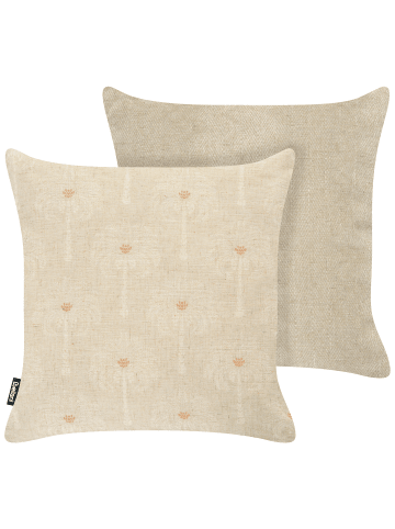 2er-Set Gartenkissen CALIA in Beige