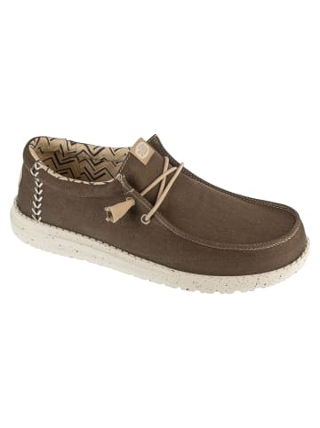 Hey Dude Wally Stretch Canvas in Braun