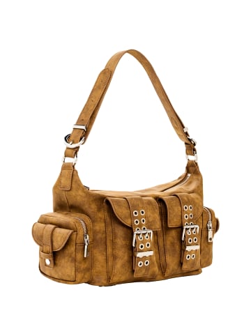 Umhängetasche 'Valentine Camel Banaba' in braun