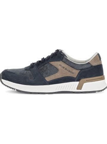 Schnürschuh in blau