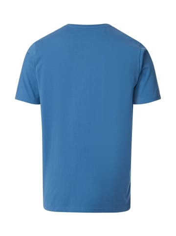 T-Shirt in blau