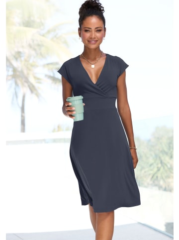 Jerseykleid in blau