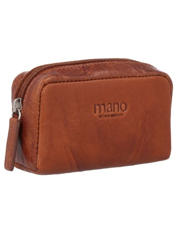 Donna Aurona Schlüsseletui RFID Leder 10,5 cm cognac