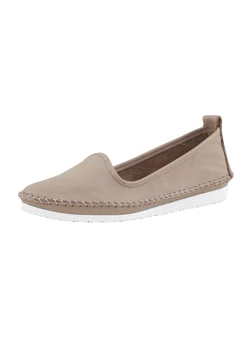 Slipper in taupe