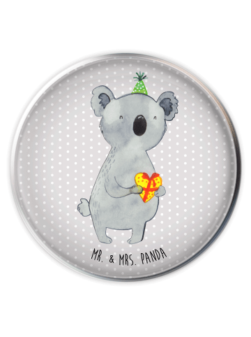 Abflussstöpsel Koala Geschenk ohne Spruch in Grau Pastell