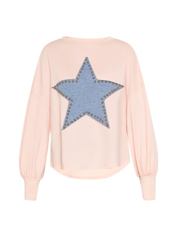 Women Sweatshirt in gossamer pink